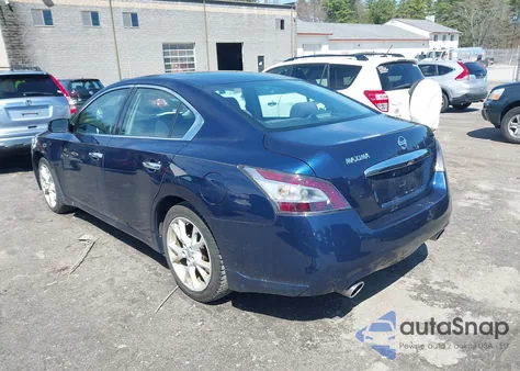 2013 Nissan Maxima 3.5 S z USA, uszkodzony, nr VIN 1N4AA5AP9DC805516